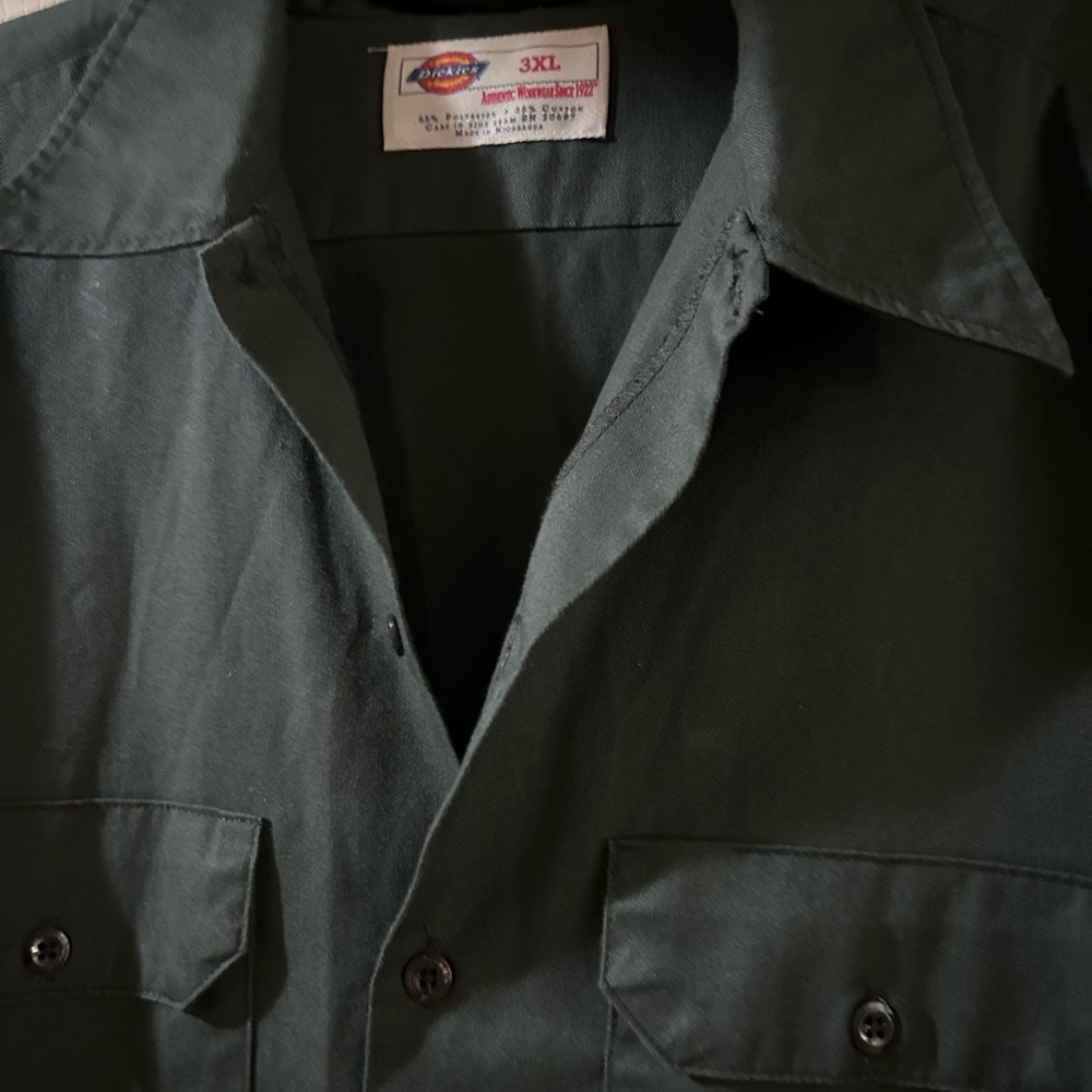 Dickies Men's Dark Green Shirt